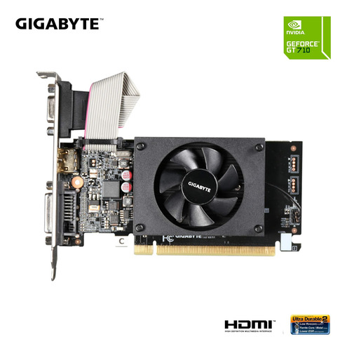Gigabyte 2gb Ram Ddr3 Tarjetas De Gráficos De Video Sdram Gv