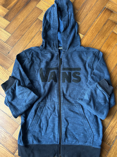 Buzo Huddie Vans Niño, Traído De Usa, Impecable (Usado)