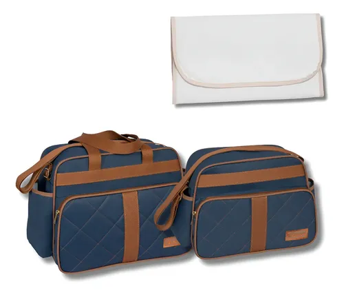 Kit Bolsa Maternidade Neném Nuvem com Trocador