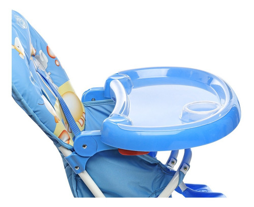 Silla De Comer Felcraft 2 Bandejas 2 Posiciones Compacta