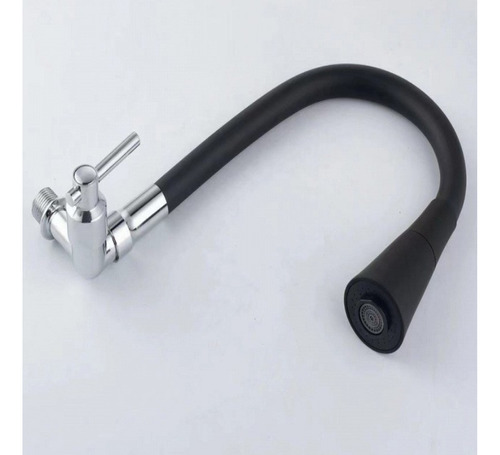 Grifo De Cocina Montado En La Pared Grifo De Baño Negro