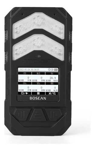 Multidetector De Gas 6en1   Ex/h2s/co/o2/co2/no2   Minería  