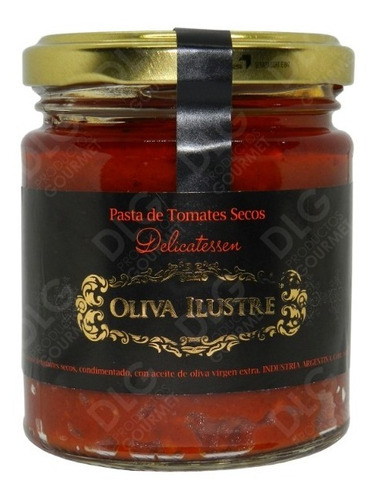 Pasta De Tomates Secos Oliva Ilustre X180g.