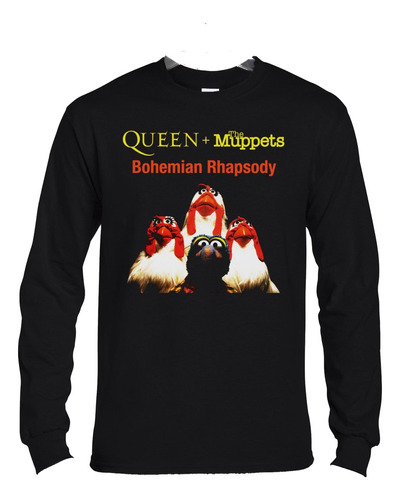 Polera Ml Queen Muppets Bohemian Rhapsody Rock Abominatron