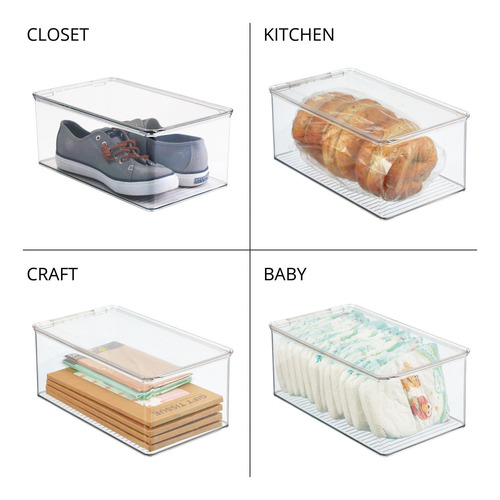 Caja Contenedor Para Juguetes Mdesign Lumiere Collection