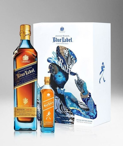 Whisky Johnnie Walker Blue Label Tristan Eaton Ed. Limitada