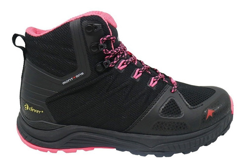 Bota Trekking Montagne Mujer Pelion Negro