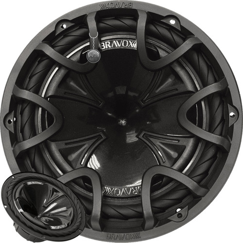 Subwoofer Bravox Bk12-d2 Bobina Dupla 2ohms / 700w / 12 Pol 