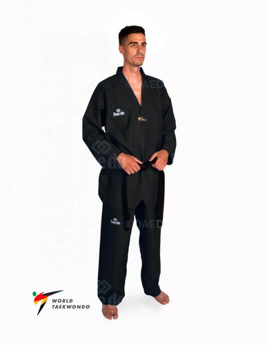 Dobok Hi-tech Daedo Negro Wt Oficial Maestros, Tk3, Tk5