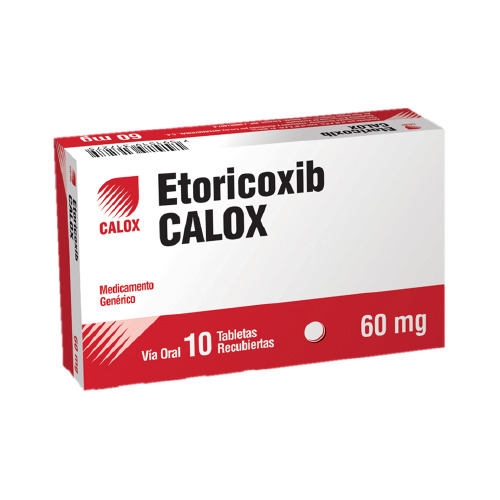 Etoricoxib  Calox 60mg X 10 Tabletas
