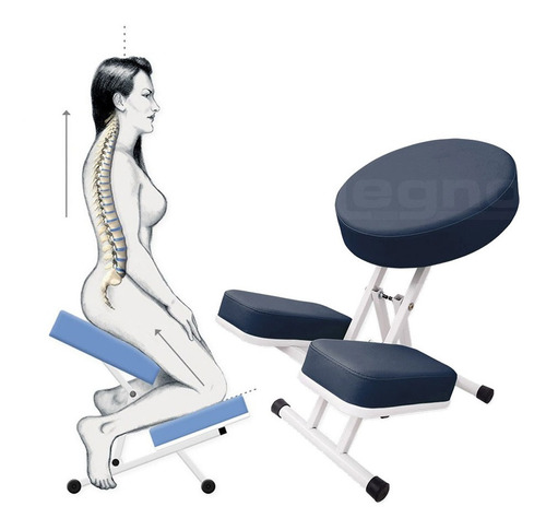 Cadeira Kneeling Chair Reeducação Postural Relaxamento Dores