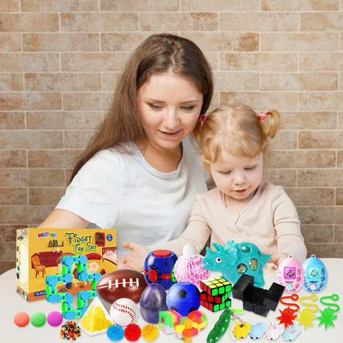 Juguetes Variados Resistentes Al Estrés Sensorial 72pcs