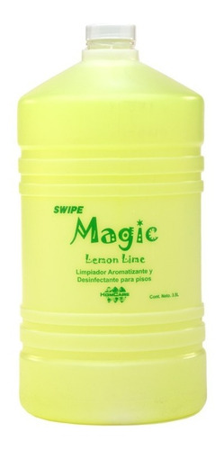 Limpiador Aromatizante Desinfectante Limón Magic 3.5 L Swipe