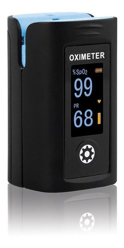 Oxímetro de pulso para dedo Creative Medical PC-60B negro/azul