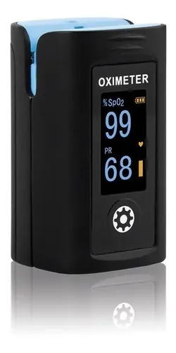 comprar Oxímetro de pulso para dedo Creative Medical PC-60B negro\u002Fazul