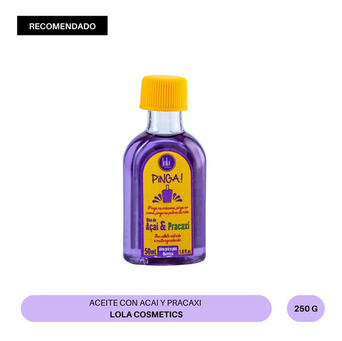 Lola Cosmetics Aceite De Acaí Y Pracaxi