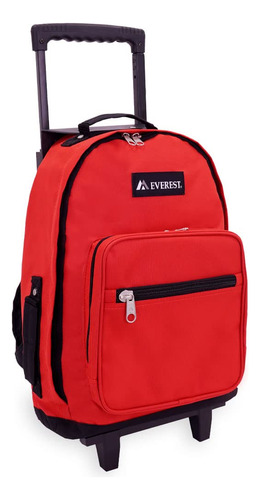 Mochila Con Ruedas Del Everest: Estándar, Rojo, Un Tamaño, 1