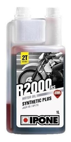 Imagen 3 de 6 de Aceite Ipone 2t R200 Rs Semisintetico Motoscba