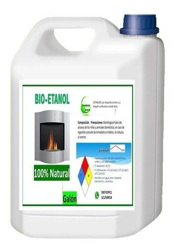 Bioetanol Combustible Para Chimeneas Y Antorchas 100% Natura