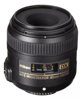 Nikon Af-s Dx Micro Nikkor 40 mm F/2,8 g Af-s Dx Lens For