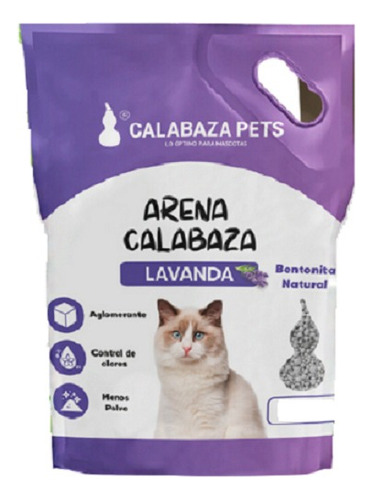 Arena Para Gatos Calabaza 4,5kg