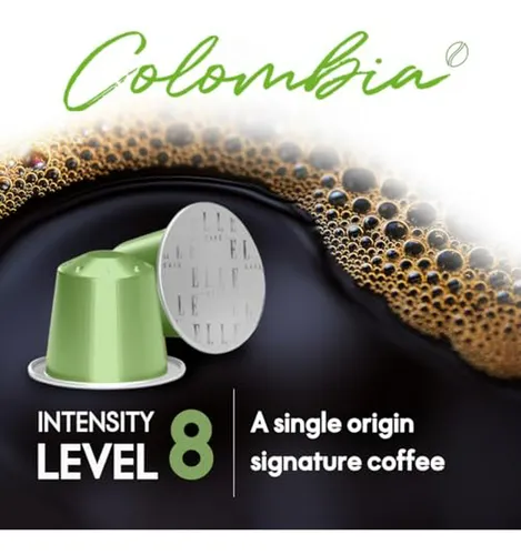 Cápsulas De Café Espresso Elle Cafe Colombia - 50 Unidades,