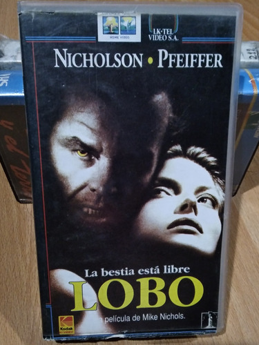 Lobo Película Vhs Cassette Tape Cine Tv Video Terror No Dvd