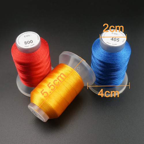 Hilo De Bordado En Poliéster 40 Colores Kit De Costura