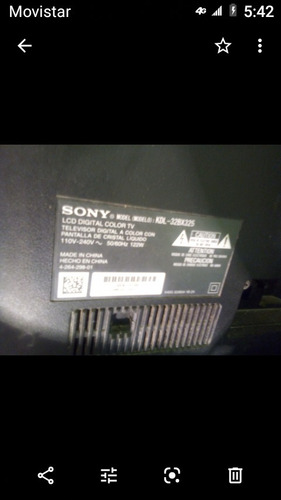 Repuestos De Tv Sony Bravia 32bx325