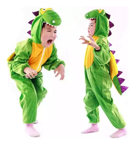 Disfraz De Dinosaurio Kugurumi Para Niños, Cosplay Para Niño