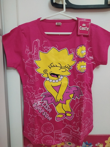 Remera De Lisa Simpson Talle:14