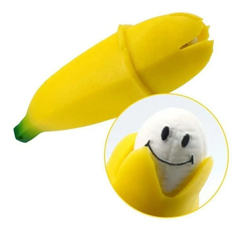 Squeeze Divertido Plátano Anti Estres Exprimelo Saca Platano