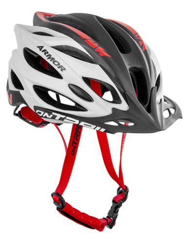 Casco de ciclismo, enduro On Trail Armor rojo M