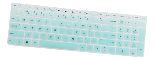 Silicone Notebook Keyboard Skin Verde Claro 15,6 Pulgadas