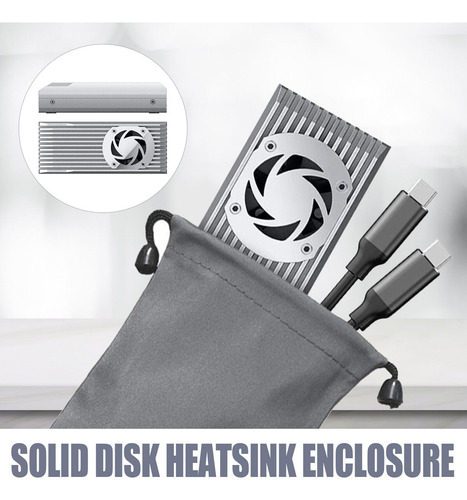 Dissipador De Calor M.2 Nvme Ssd Cooler Para 2230-2280 Ssds