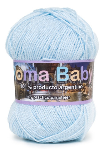 Imagen 4 de 6 de Lana Roma Baby 100 % Acrílico Sedificado Por Ovillo 100 Grs