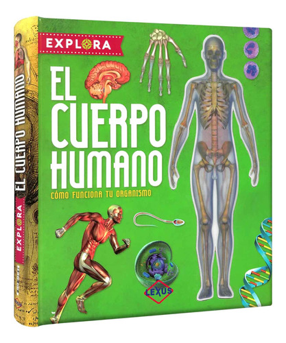 Libro Explora El Cuerpo Humano Original Nuevo Tapa Dura