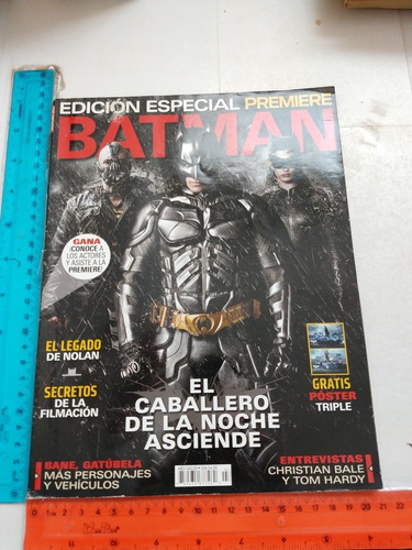 Revista Cine Premiere Edición Especial Batman 2012
