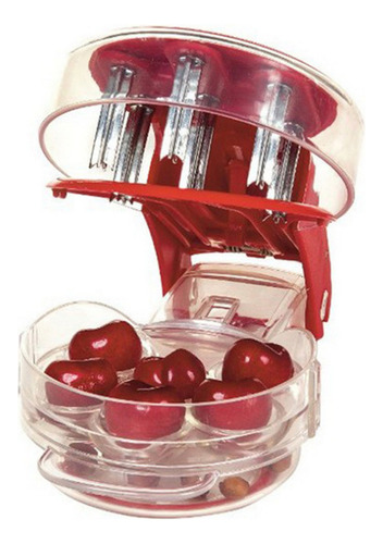 Removedor de semillas de cereza para cocina Cheerios, color rojo