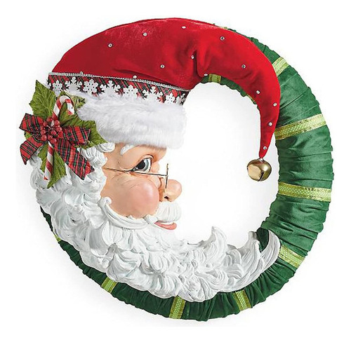 Mc Corona Navidad, Corona Puerta Papá Noel