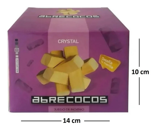 Imagen 4 de 6 de Juego De Ingenio De Madera Abrecocos Crystal