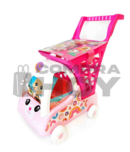 Carrito Supermercado Cutie Life Infantil, 3 Modelos - 10953