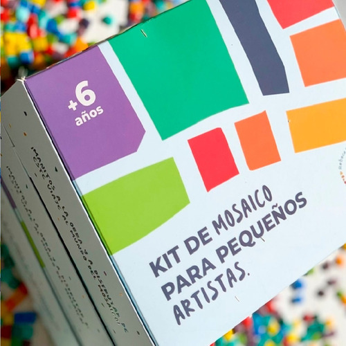 Kit Mosaico Pequeños Artistas Frida Kahlo