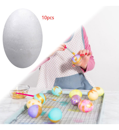 Huevos De Espuma Huevos De Poliestireno En 10pcs Los 20cm