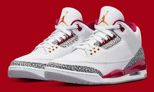 Jordan 3 Cardinal Red 28,5mx Original