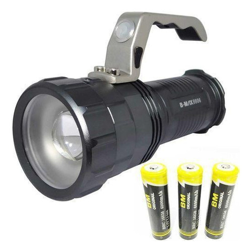 Lanterna Holofote Led 1200 Lumens B-max 8806 Super Potente