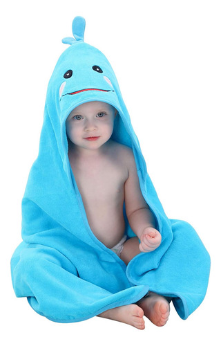 Michley Toalla De Baño Unisex Con Capucha De Animales Para B