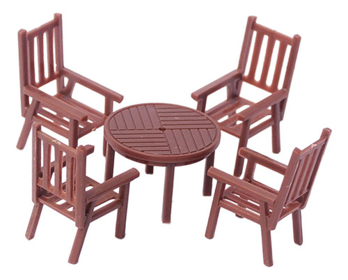 Silla De Mesa En Miniatura Conjunto De Muebles Modelo 1 A 50