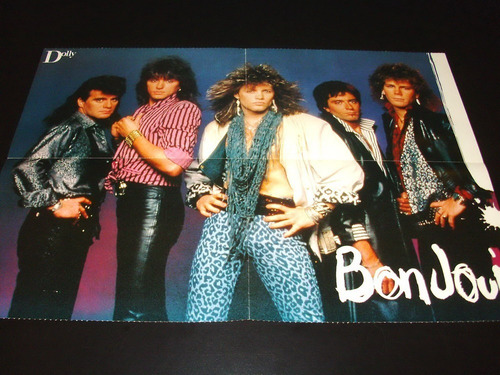 Poster Bon Jovi * Jon Bon Jovi * 55 X 38 (h019)
