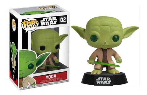 Boneco Star Wars Yoda Pop Funko 02 Original Oficial Nf